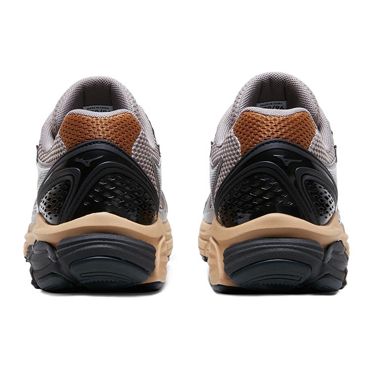 Mizuno Halo Mix Comode alla Moda Antiscivolo Resistenti all'Usura Traspiranti Scarpe da Corsa Basse Unisex Sneaker Grigio Fagiolo D1GH240809