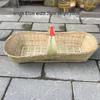 Handmade Bamboo Basket for Fruits, Vegetables, Eggs, and Storage