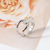 1pc Fashion Copper Open Adjustable Ring, Smooth Surface Unisex Design - Party Daily Wedding Gift, Christmas Thanksgiving