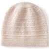 Knitted Cashmere Hat Women's Autumn and Winter Thickened Stacking Hat Cold Hat Outdoor Cold-proof Warm Bald Hat Confinement Hat
