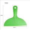 Plastic Putty Knife & Scraper Set: Shovel, Glue Applicator, Trowel, Wallpaper Scraper, Silicone, and Car Film Tool.