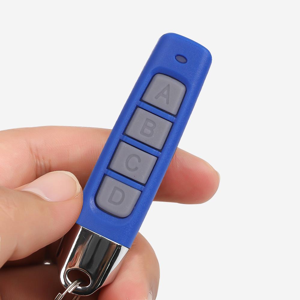 Telecomandă inteligentă RF de 433 MHz, cod de învățare, transmițător universal de acasă 4 canale pentru receptor de alarmă pentru ușă de garaj tip ABCD