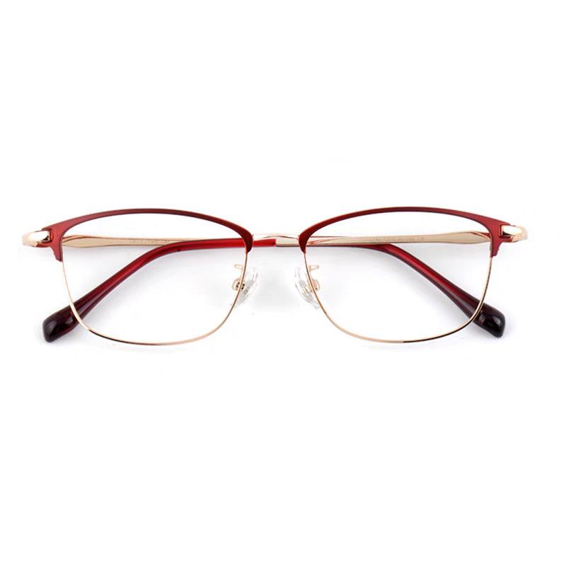 Presbyopia glasses anti-blue light middle-aged and elderly show young retro literary glasses women's ultra-light anti-fatigue high definition reading
