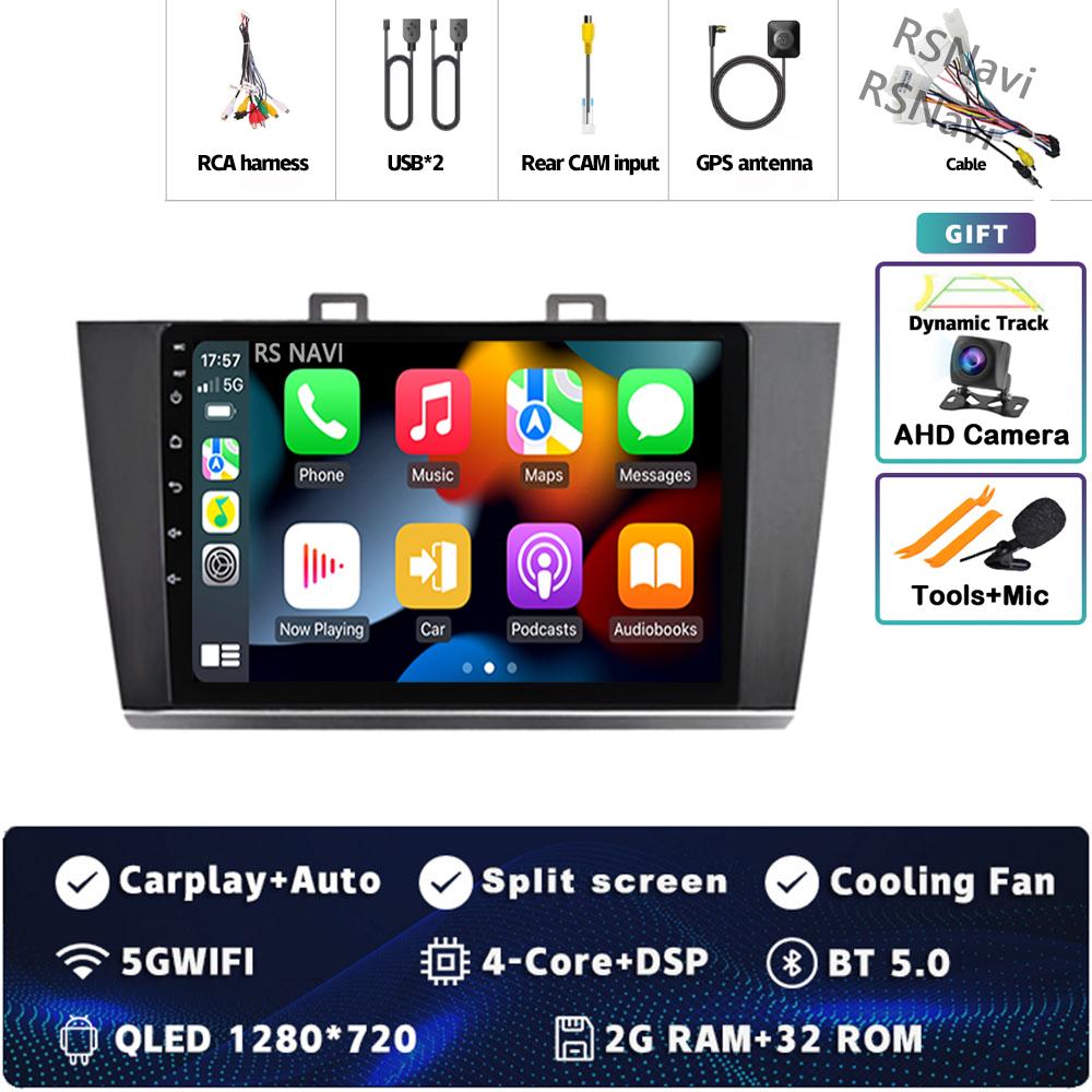 

Android 14 Carplay автомобильное радио для Subaru Outback Legacy 2015 2016 2017 2018 мультимедийный видеоплеер навигация GPS стерео 2Din BT