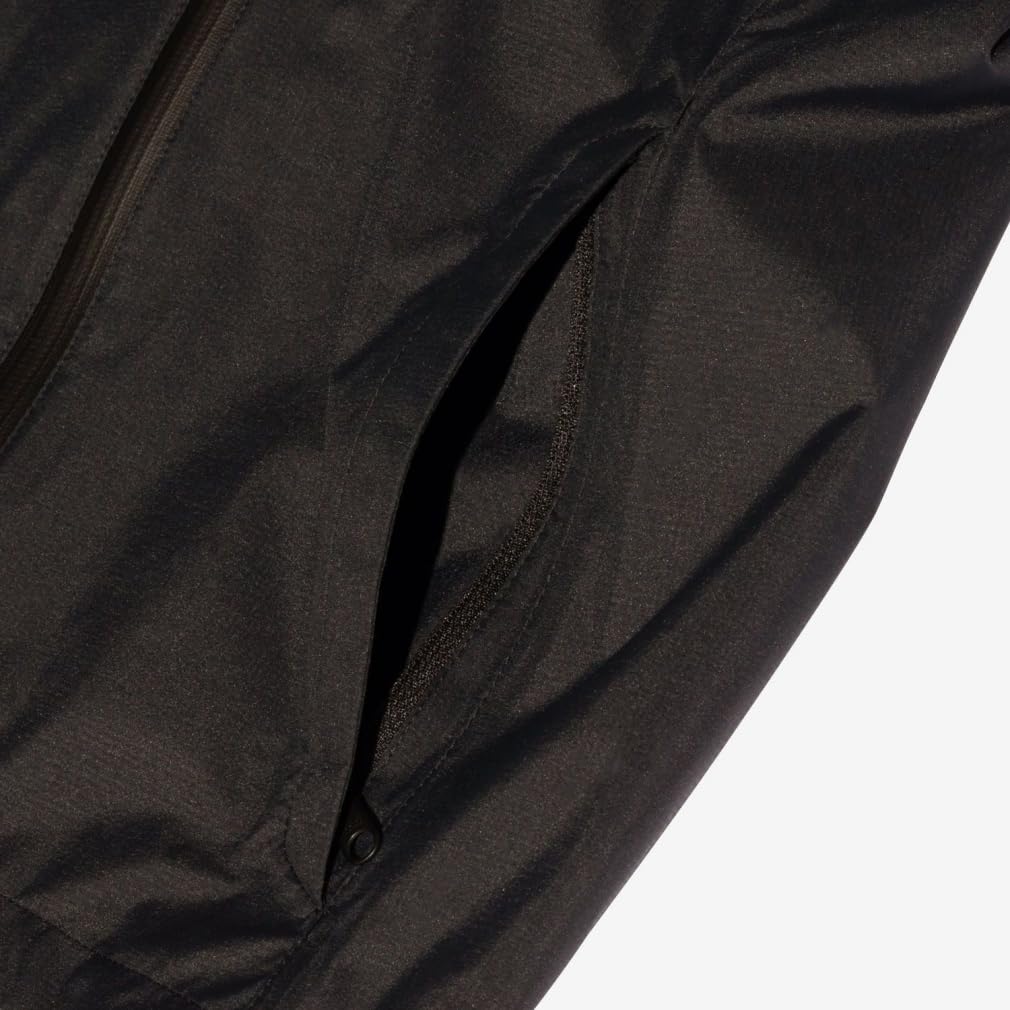 The North Face Venture Size 130 Jacket, Unisex, Waterproof, Windproof, Lightweight, Black,