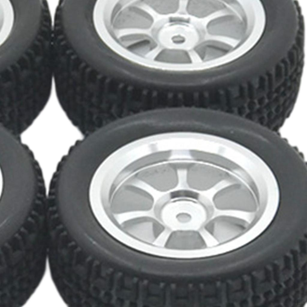 Of Rubber Tires & Wheels Rims 12mm A949 A959 for WPL C14 C24 D90 D91 Model Buggy DIY
