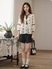Mishow Women Blouse 2024 New Vintage Floral Lace Collar Long Sleeve Commuter Loose Casual All-match Clothing Tops MXD13X1358