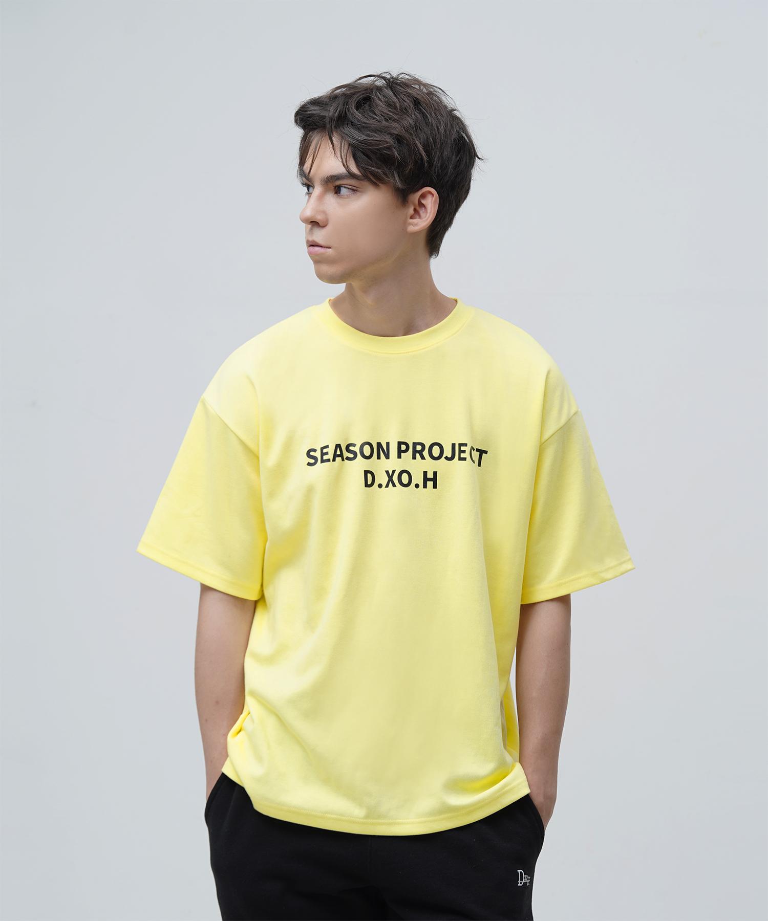 D So H Season Project T-Shirt Light Yellow 1