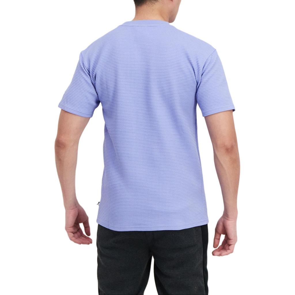 Puma Solid Color Minimalist Letter Casual Short Sleeve T-Shirt Unisex Tops Purple 535792-23