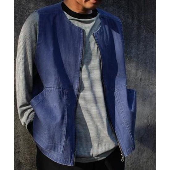 Snow Peak Sulfur Dyed Fade Vest VT-26SU007 Outer Mid-layer Men Women