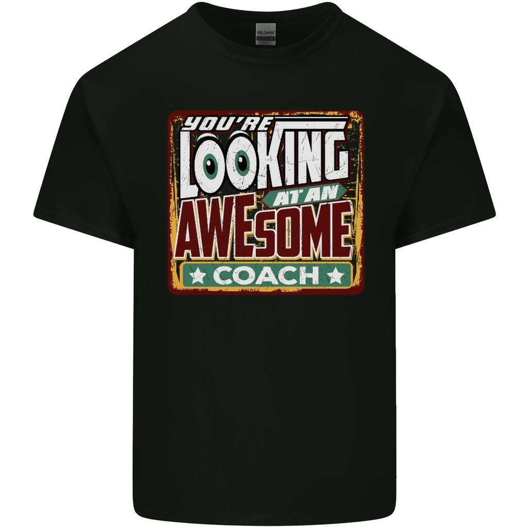 Youre Looking At an Awesome Coach Unisexs Light Cotton TShirt