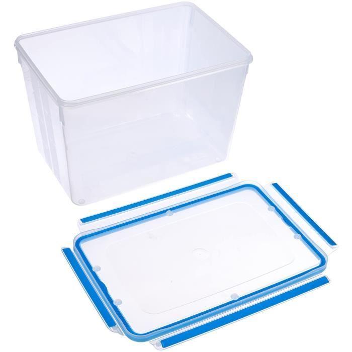 Boîte clip &amp; close 3d rectangulaire 10.8l - emsa - blanc - contemporain - design