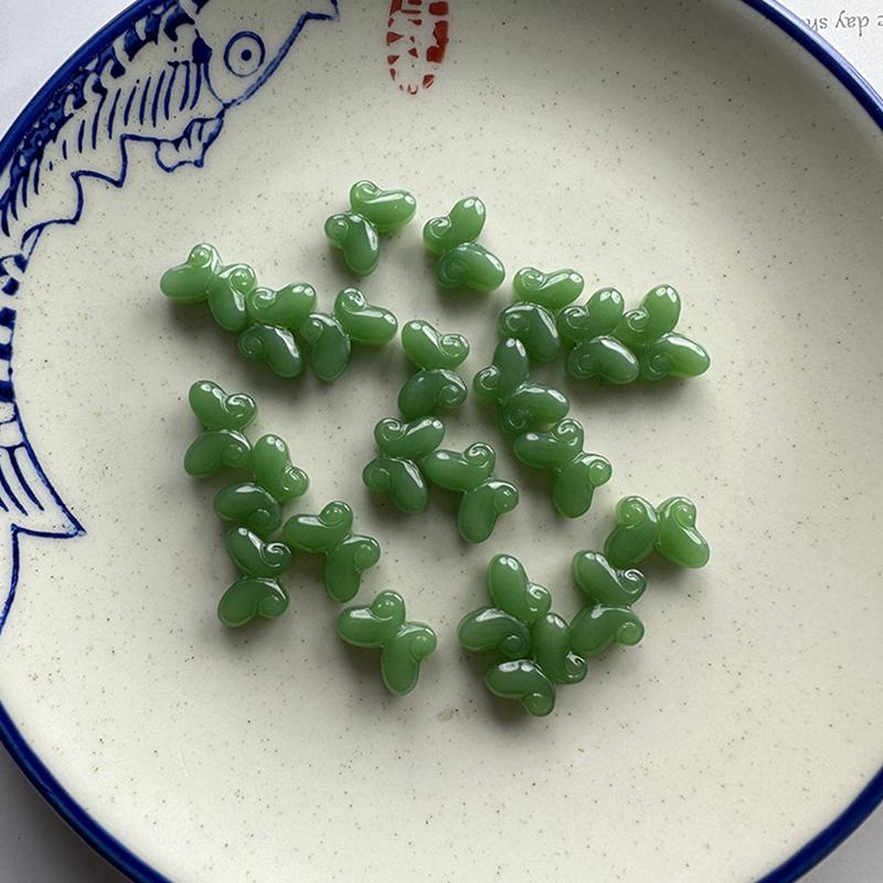 10pcs/Lot Mixed Butterfly Lampwork Beads Glass Glaze Beads For Jewelry Making Findings DIY Bracelet Earring Hairpin Accessories