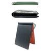 Vintage Men'S PU Leather Thin Wallet Solid Color Card Case Fashion Simple Wallet
