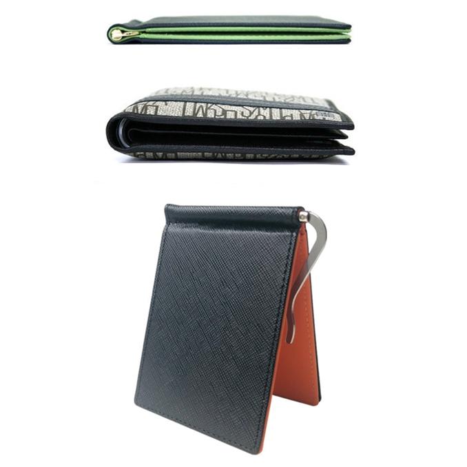 Vintage Men'S PU Leather Thin Wallet Solid Color Card Case Fashion Simple Wallet