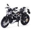 1/12 DUCATI Streetfighter V4 Karbonowy Czerwony Odlewane Pojazdy Zabawkowe Kolekcjonerskie Hobby Model Motocykla Zabawki Prezenty Urodzinowe dla Dzieci