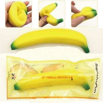 Squishy Fun Super Slow Rising Banana Squeeze Toys Fun Gift Simulation