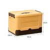 1Pc Foldable Storage Box Wardrobe Storage Box Large Capacity For Toy Clothes Snacks Books Shoes Plastic Box For Car Household