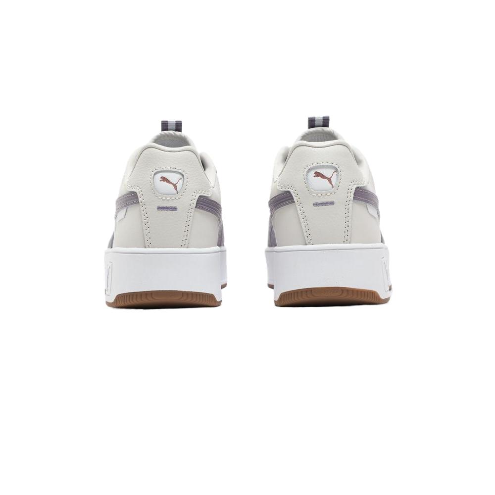 Puma Carina Street Lux Women White Pale Plum Grey 397487-06