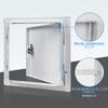 Donext Ceiling Inspection Hatch with Key Lock, Adjustable Depth, 40x40cm, White