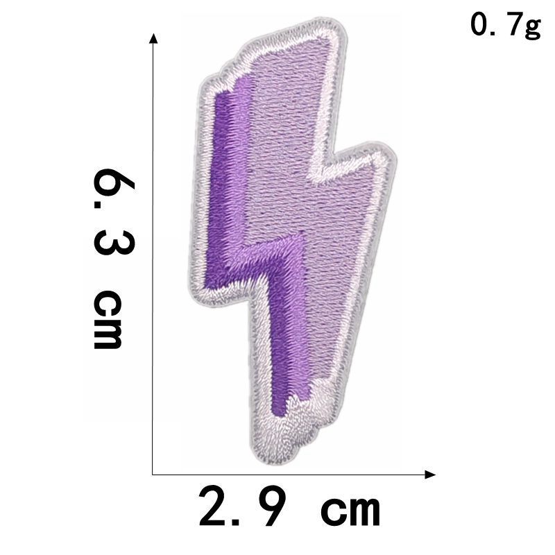 1 Set Embroidered Patches Iron On Cartoon Stickers DIY Garments Backpack Appliques Sewing Badge Patch