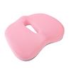 Donut-Kissen Büro Orthopädisches Donut-Kissen Memory-Schaum Weich Atmungsaktiv Sitzkissen Polster Rosa