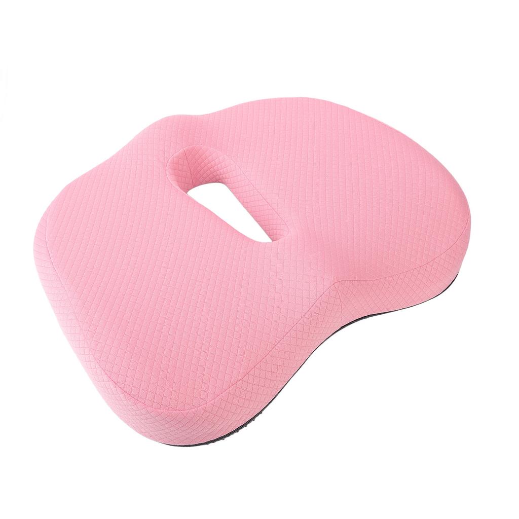 Donut Pillow Office Orthopedic Donut Cushion Memory Foam Soft Breathable Seat Pillow Pad Pink