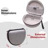 EVA Hard Case for JBL Live 770NC/660NC/650BT/460NC and Tune 770NC/710BT/720BT/760NC Bluetooth Headphone Protective Bag,only Case