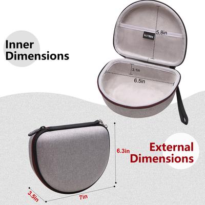 EVA Hard Case for JBL Live 770NC/660NC/650BT/460NC and Tune 770NC/710BT/720BT/760NC Bluetooth Headphone Protective Bag,only Case