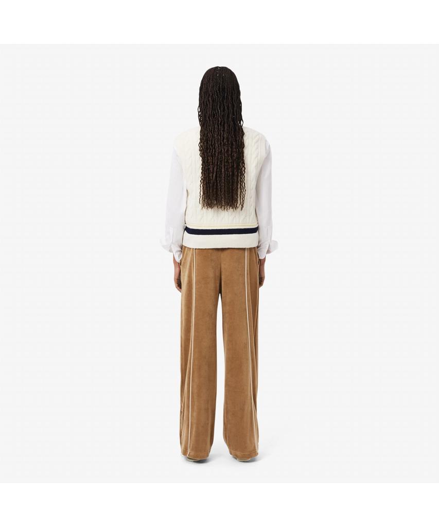 LACOSTE Women'S Velvet Track Pants Xf8407-55N Dpc