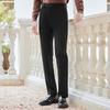 Baoxiniao Men's Lightweight Brushed Business Casual Straight-Leg Trousers