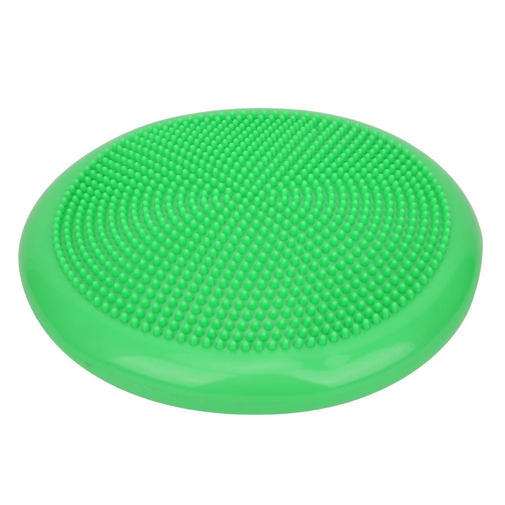 Thickened Yoga Inflatable Cushion Gym Sports Fitness Wobble Massage Balances CushionGreen Diameter