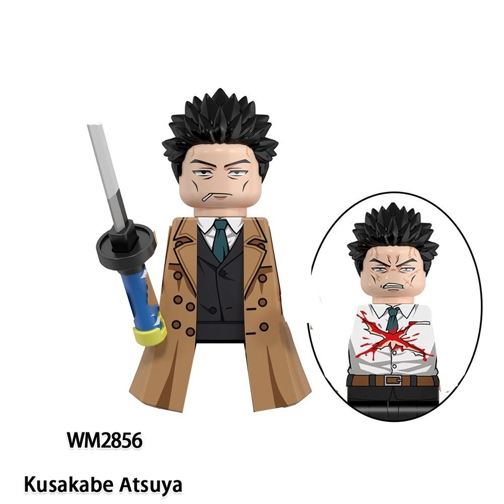 Jujutsu Kaisen Anime Cartoon Gojo Satoru Itadori Yuj Fushiguro Megumi Okkostu Yuta Building Blocks Mini Action Figures Kids Toy