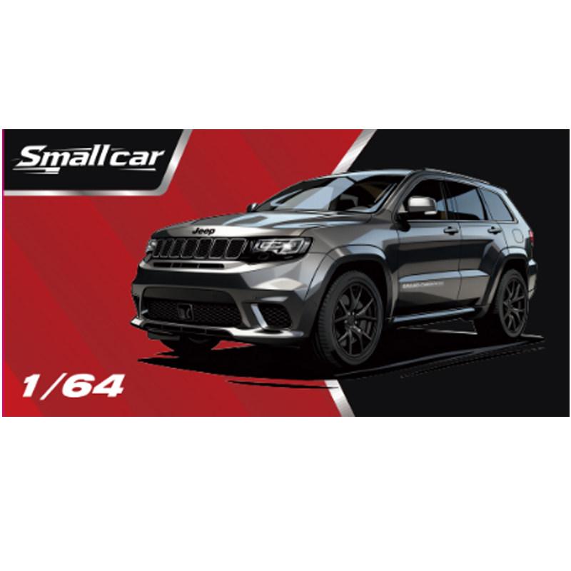 Masdi Smallcar 1/64 Jeep Grand Cherokee Trackhawk SUV Simulation Alloy Miniature Die-Cast Car Model Collection Ornament Toy Gift