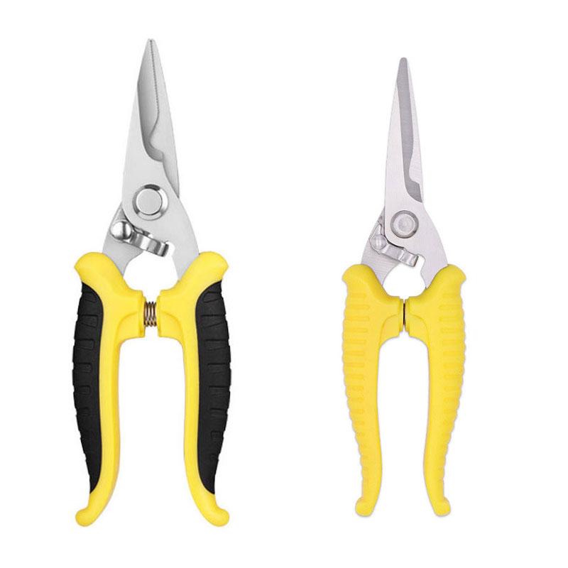 1pcs Outdoor Garden Tools Multi Functional Household Use Picking Scissors Electric Wire Electrician Cutting Iron Sheet Cutting