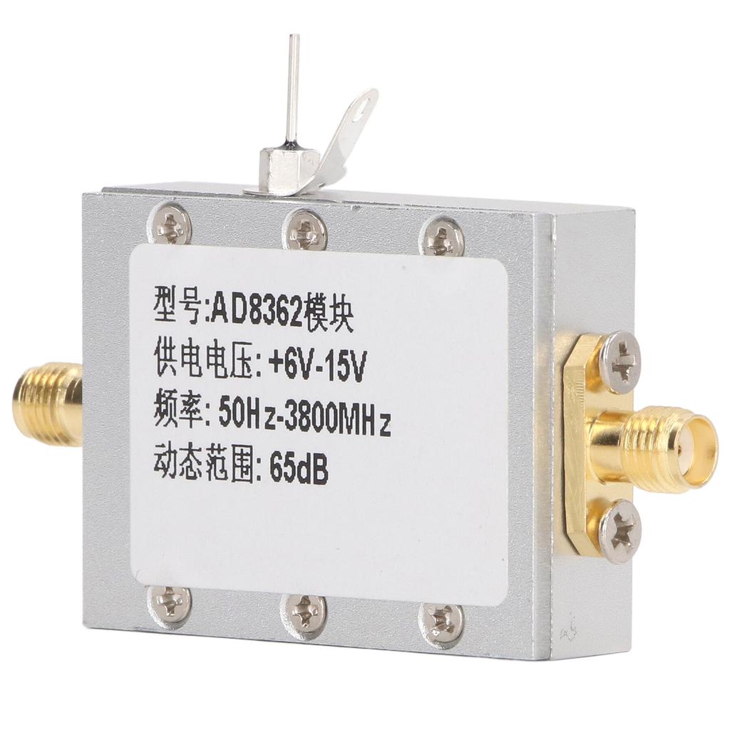 RF Signal Power Meter Logarithmic Frequency Detector ‑75dBm to 16dBm AD8362 for Detection