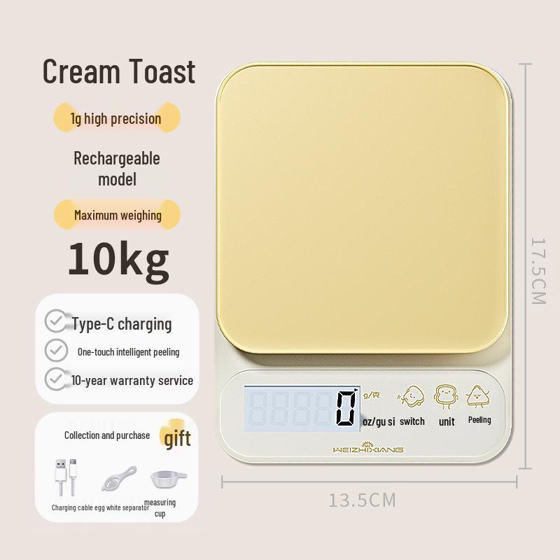 2025 High Precision Digital Kitchen Scale for Baking and Food Weighing
