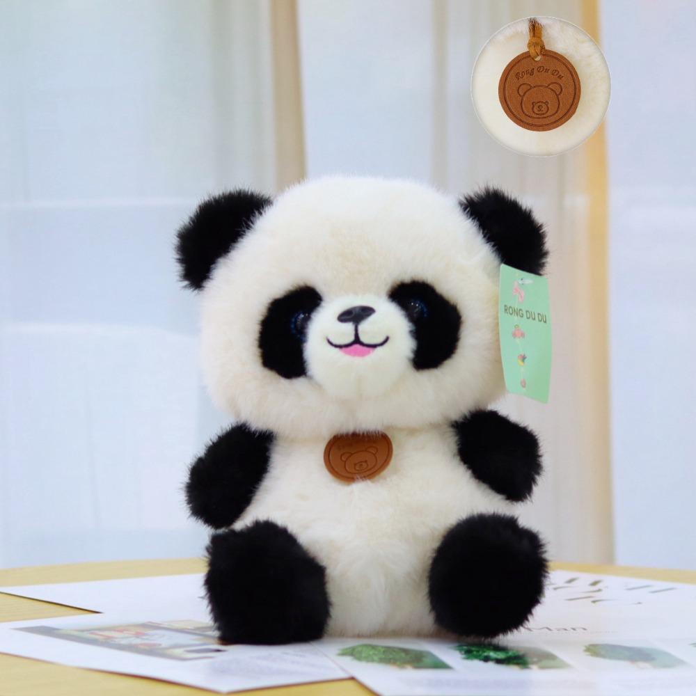 Jucărie de pluș panda 8 inch păpușă păpușă păpușă eveniment aruncat nuntă cadouri