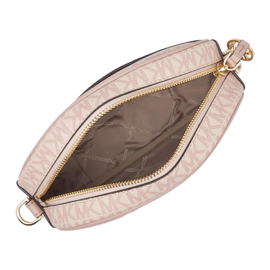 Michael Kors Jet Set Charm Monogram Fashion Commuter Shoulder Bag Women Shoulder Bag Ballet-Pink 32S1GT9C0B-857