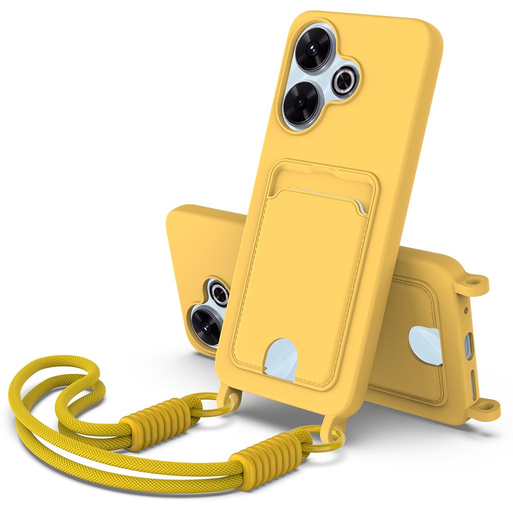 For Xiaomi Redmi 13 5G/Xiaomi Redmi Note 13R 5G/Xiaomi Poco M6 4G/Xiaomi Poco M6 Plus 5G/Xiaomi Redmi 13 4G Liquid Silicone Case Phone Back Cover