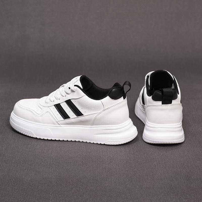 Unisex Leather Casual elevator Sneakers 6CM Height Increasing Shoes Breathable Lightweight Comfortable Men Women Walking Shoes