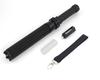 Telescopic Zoom Flashlight Self Defense Super Bright Flashlight With Knurled Handle