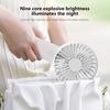 Yonrjhukm Handheld Fan Usb Rechargeable Mute Desktop Dormitory Small Fan Portable Outdoor High Wind Power Mini Handheld Fan