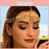 Artistic Head Jewelry With Water Drop Crystals And Sunflower Design Women For