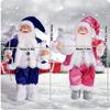 Christmas 12-inch Santa Claus Doll Standing Position Santa Claus Doll Window Decoration Supplies Gift