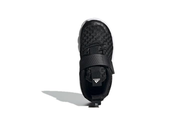 Adidas Rapidafle Breathable Low top Toddler Shoes Black Infant And Toddler EF9753