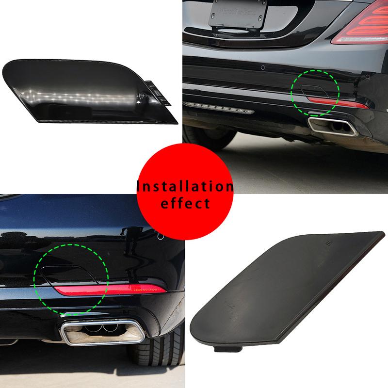 Für Mercedes Benz S-Klasse Stoßfänger hinten Anhängerabdeckung W222 Stoßfänger hinten Abschlepphakenabdeckung 2228850424 2014-
