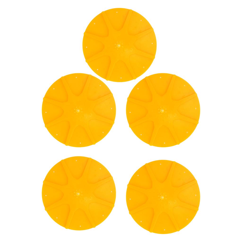 5 Pieces of 8?Way Bee Escape Equipment Beekeeping Beehive Round Beekeeper Tool for Beekeeping