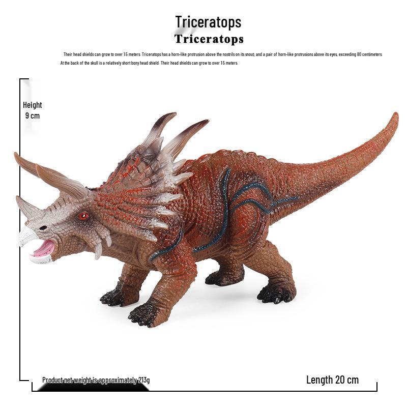 Children s Triceratops Dinosaur Model Toy Figure