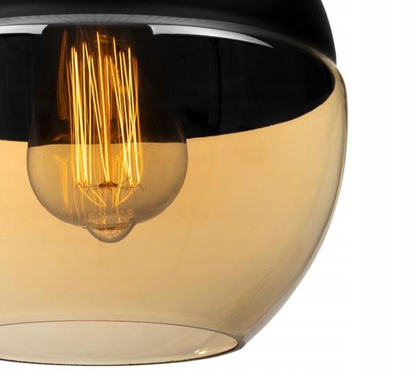 HANGING CEILING LAMP, GLASS PLAFON, LED LAMP